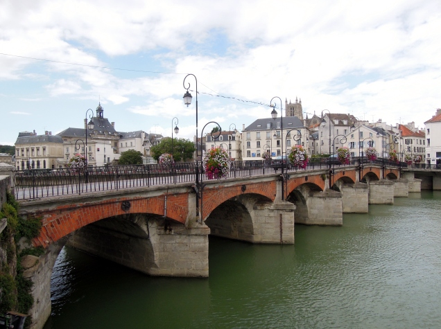 Voie romaine / Pont du Marché / La Marne / Meaux